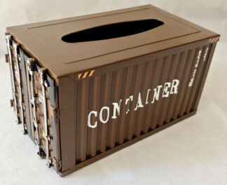 Shipping Container Tissue Box Coffee