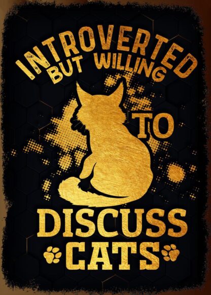 Wall Art on MDF Cats 40x60cm