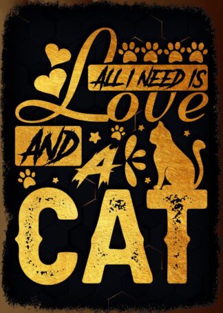 Wall Art on MDF Cats 40x60cm