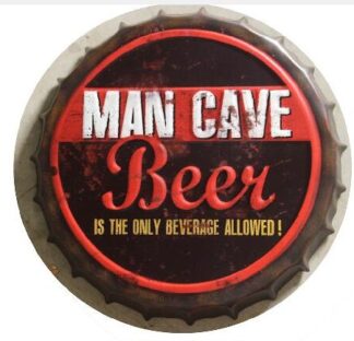 Metal Wall Art Mancave Beer