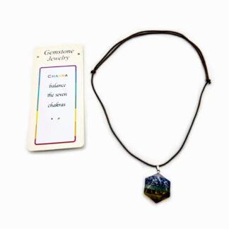 Hexagon Prism Chakra Pendant