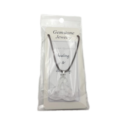 Triquetra Pendant Clear Quartz - Image 2