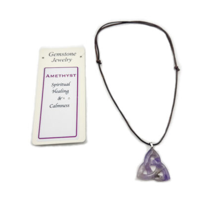 Triquetra Pendant Amethyst