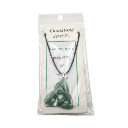 Triquetra Pendant Aventurine - Image 2