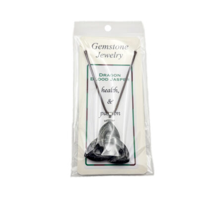 Triquetra Pendant Dragons Blood Jasper - Image 2