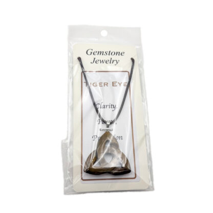 Triquetra Pendant Tiger Eye - Image 2
