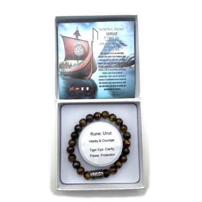 Rune Bracelet Tiger Eye Uruz