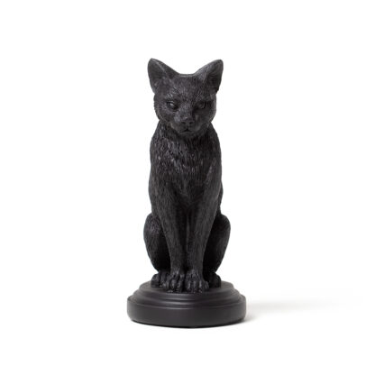 Alchemy Black Faust Familiar Cat Candlestick - Image 2