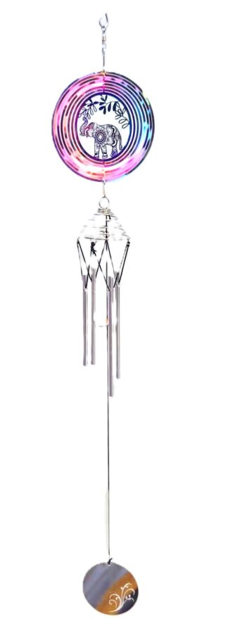 Windspinner Windchime Lucky Elephant