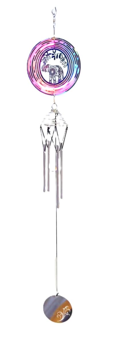 Windspinner Windchime Lucky Elephant