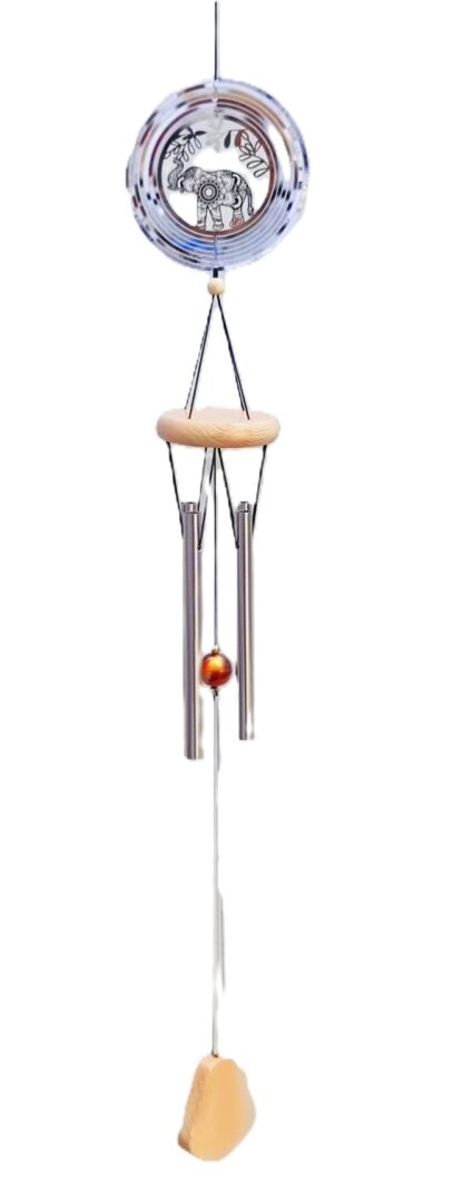 Windspinner Windchime Lucky Elephant