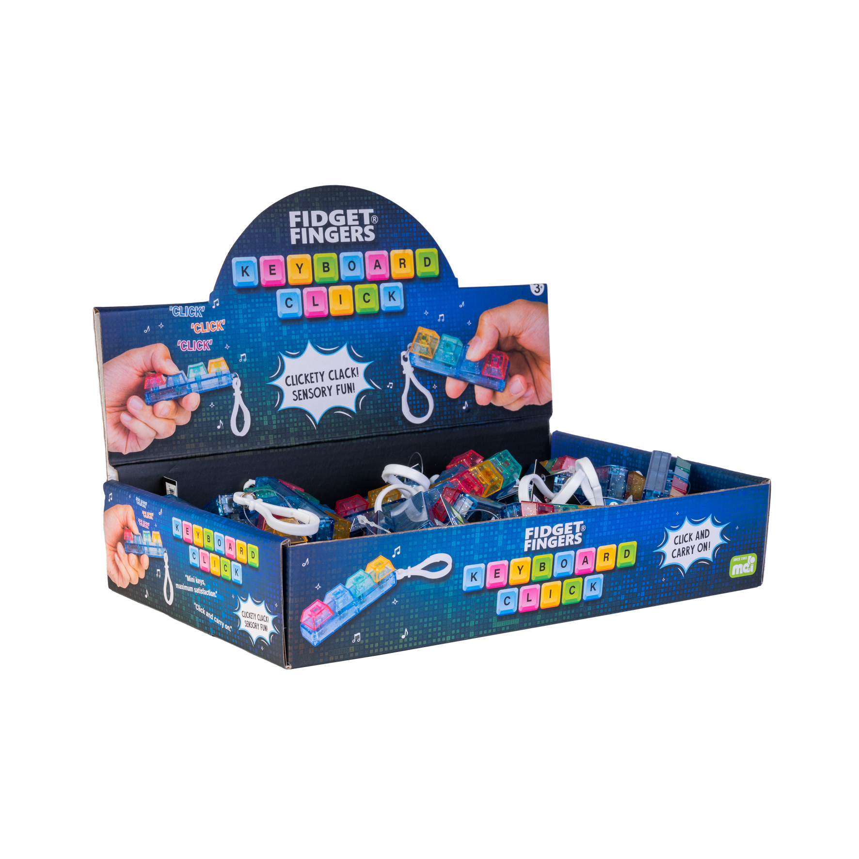 Fidget Keychain Keyboard Click - Image 5