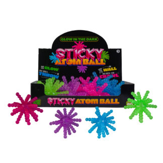 Glow In The Dark Sticky Atom Ball