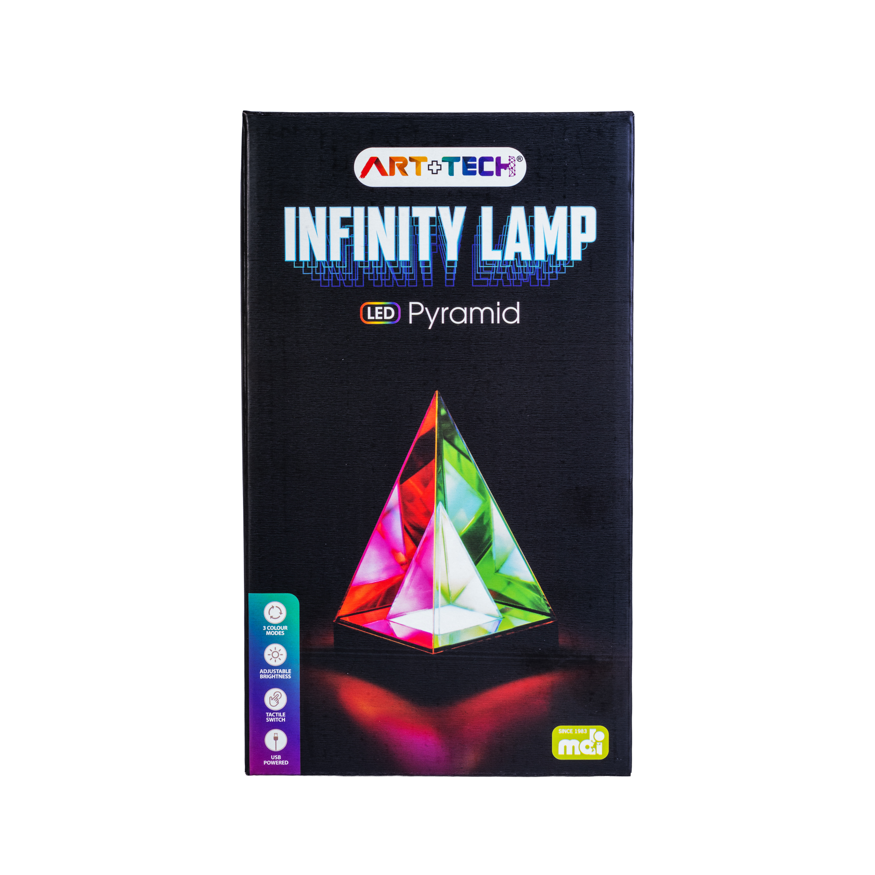Pyramid Infinity Lamp