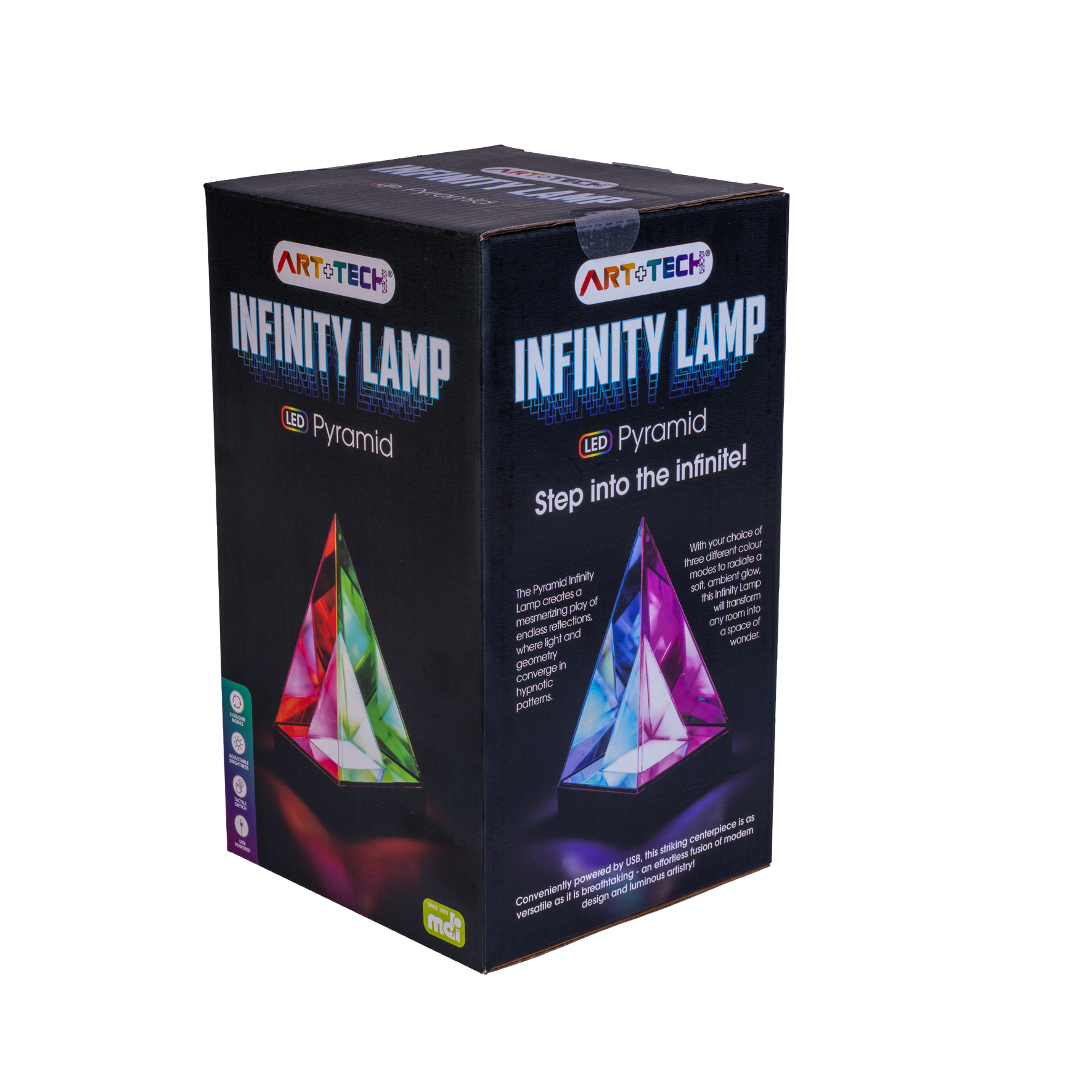 Pyramid Infinity Lamp - Image 4
