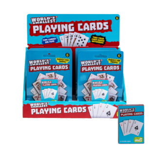 World's Smallest Playing Cards