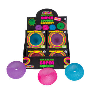 Smoosho's Super Squeeze Glow-in-the-dark Doughnut