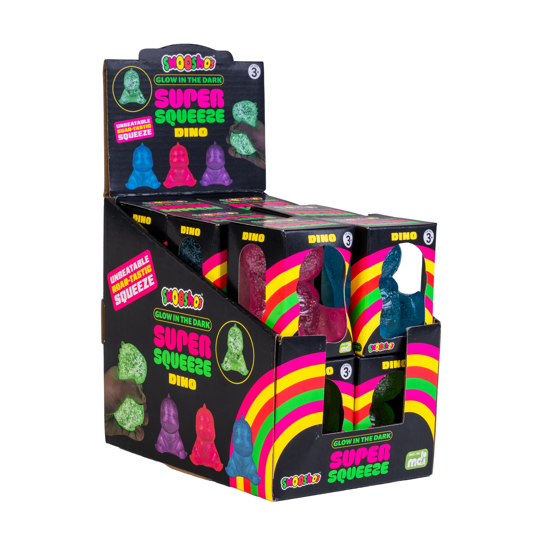 Smoosho's Super Squeeze Glow-in-the-dark Dino - Image 4