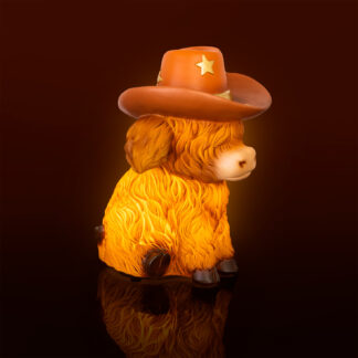 Highland Cow Table Lamp