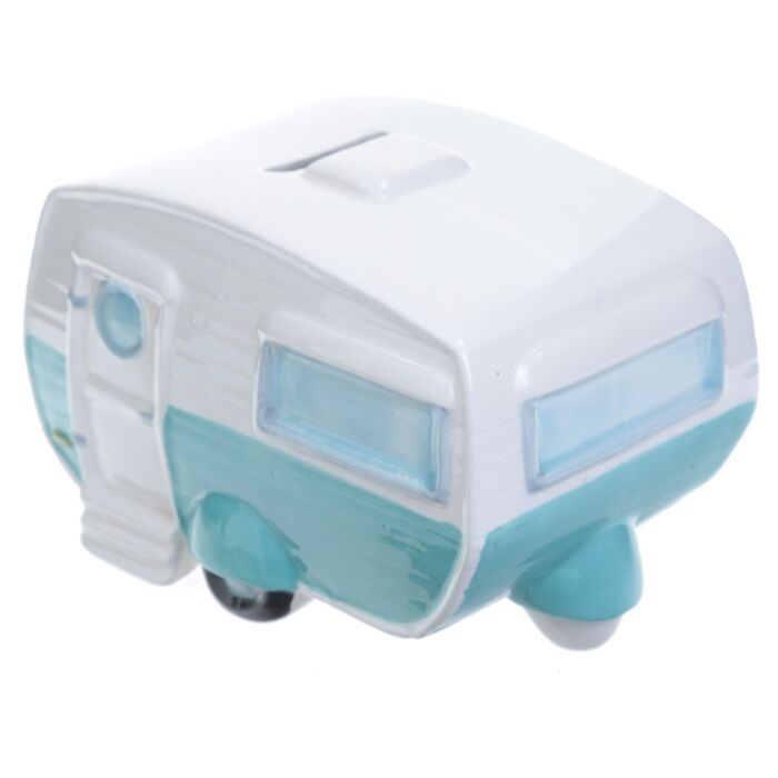 Home is Where You Park It Caravan Ceramic Money Box - Image 2