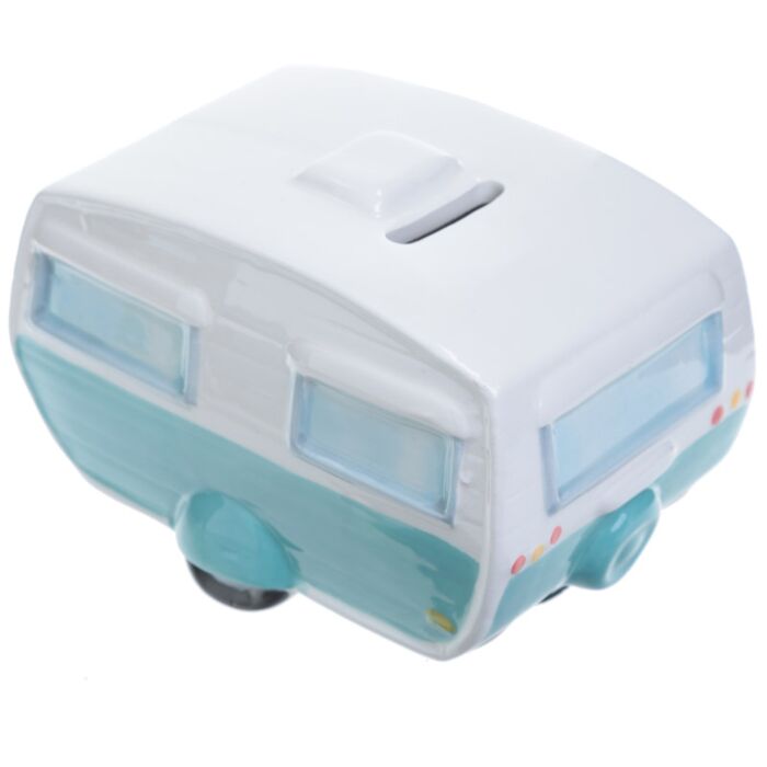 Home is Where You Park It Caravan Ceramic Money Box - Image 5