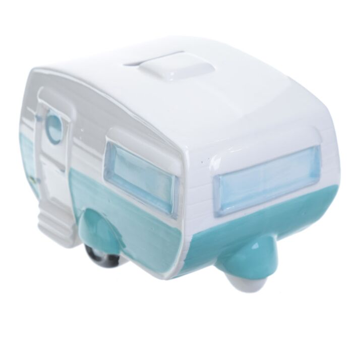 Home is Where You Park It Caravan Ceramic Money Box - Image 7