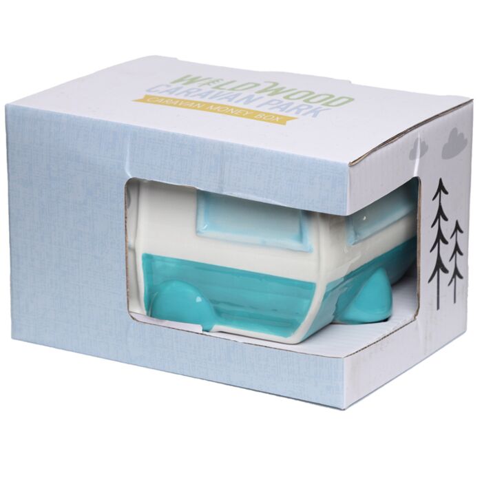 Home is Where You Park It Caravan Ceramic Money Box - Image 8