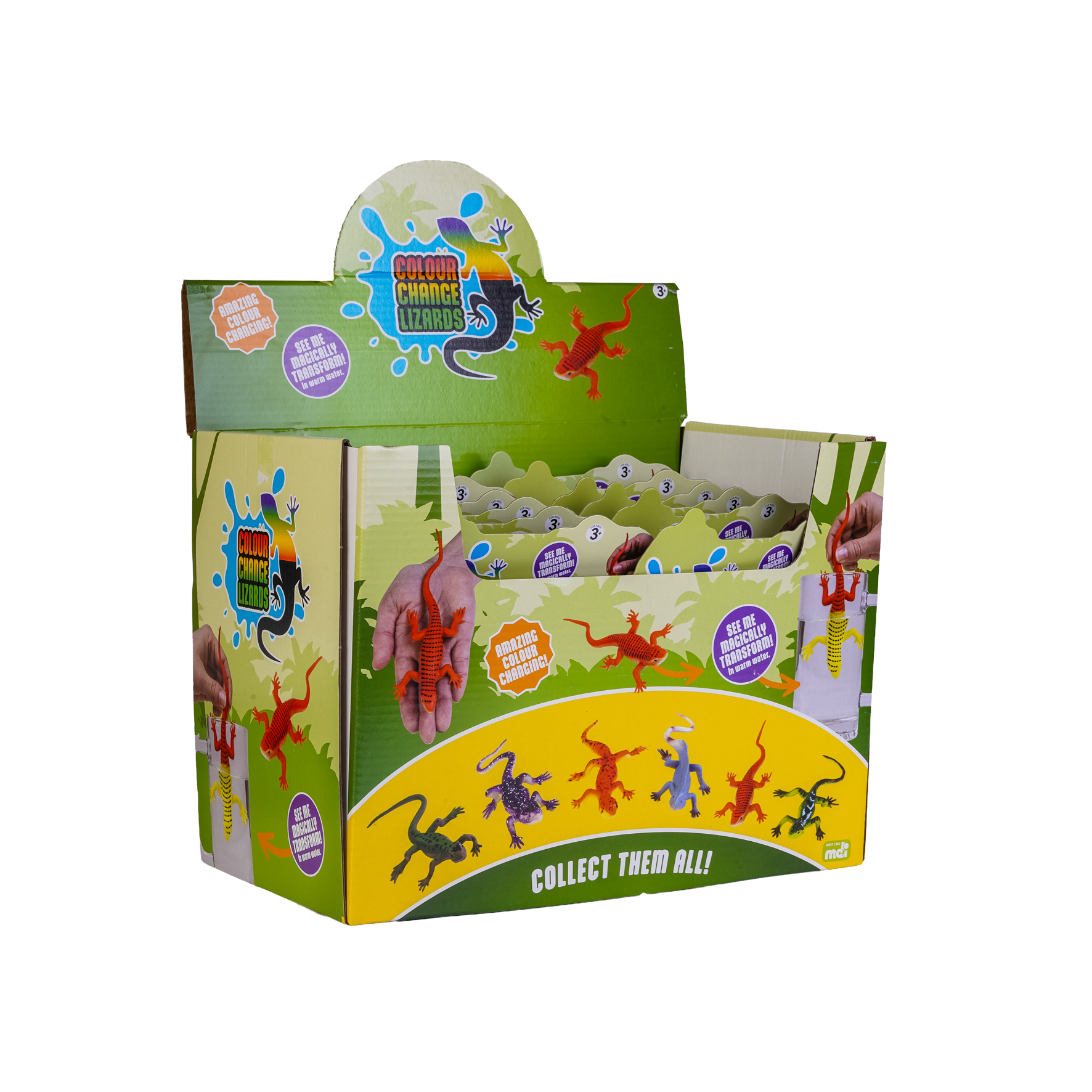 Colour changing 2pcs Lizards - Image 6