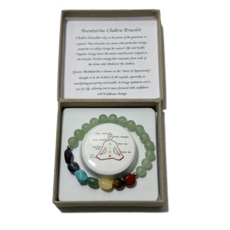 Chakra Tumblestones Bracelet Aventurine