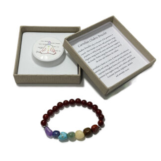 Chakra Tumblestones Bracelet Carnelian