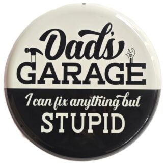 Round Metal Wall Art Garage