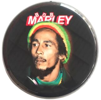 Round Metal Wall Art Bob Marley