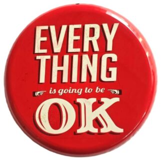 Round Metal Wall Art Everything OK