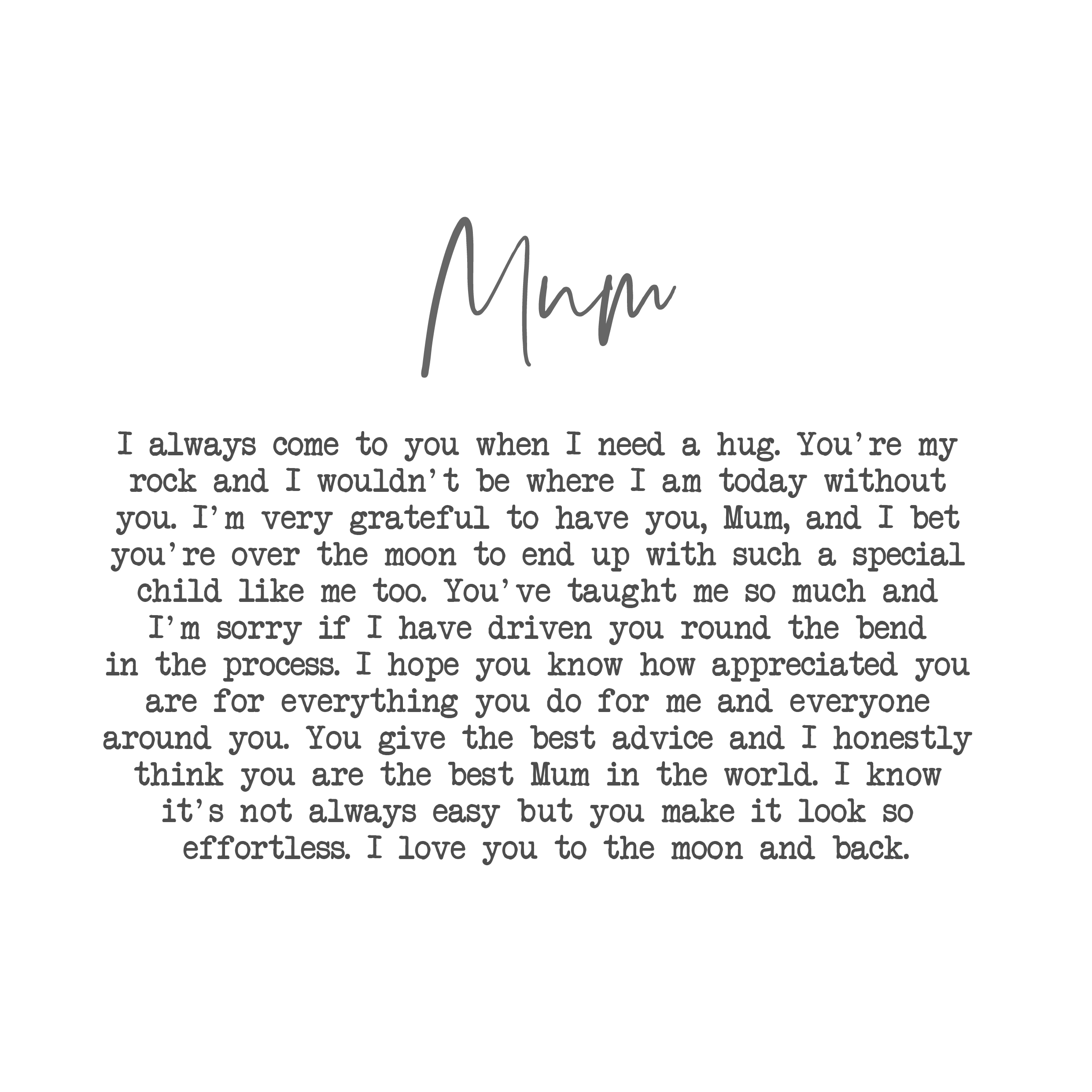 Moments Stoneware Mug - Mum - Image 4