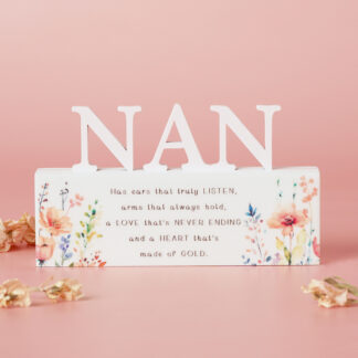 The Cottage Garden Floral Word - Nan