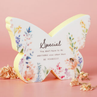 The Cottage Garden Floral Mantel Butterfly - Special