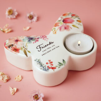 The Cottage Garden Butterfly Tealight Holder - Friends