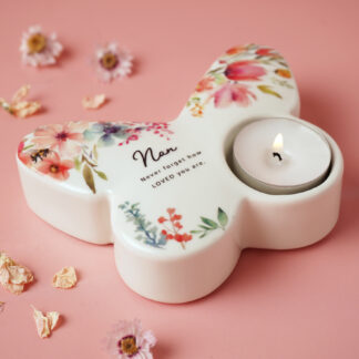 The Cottage Garden Butterfly Tealight Holder - Nan