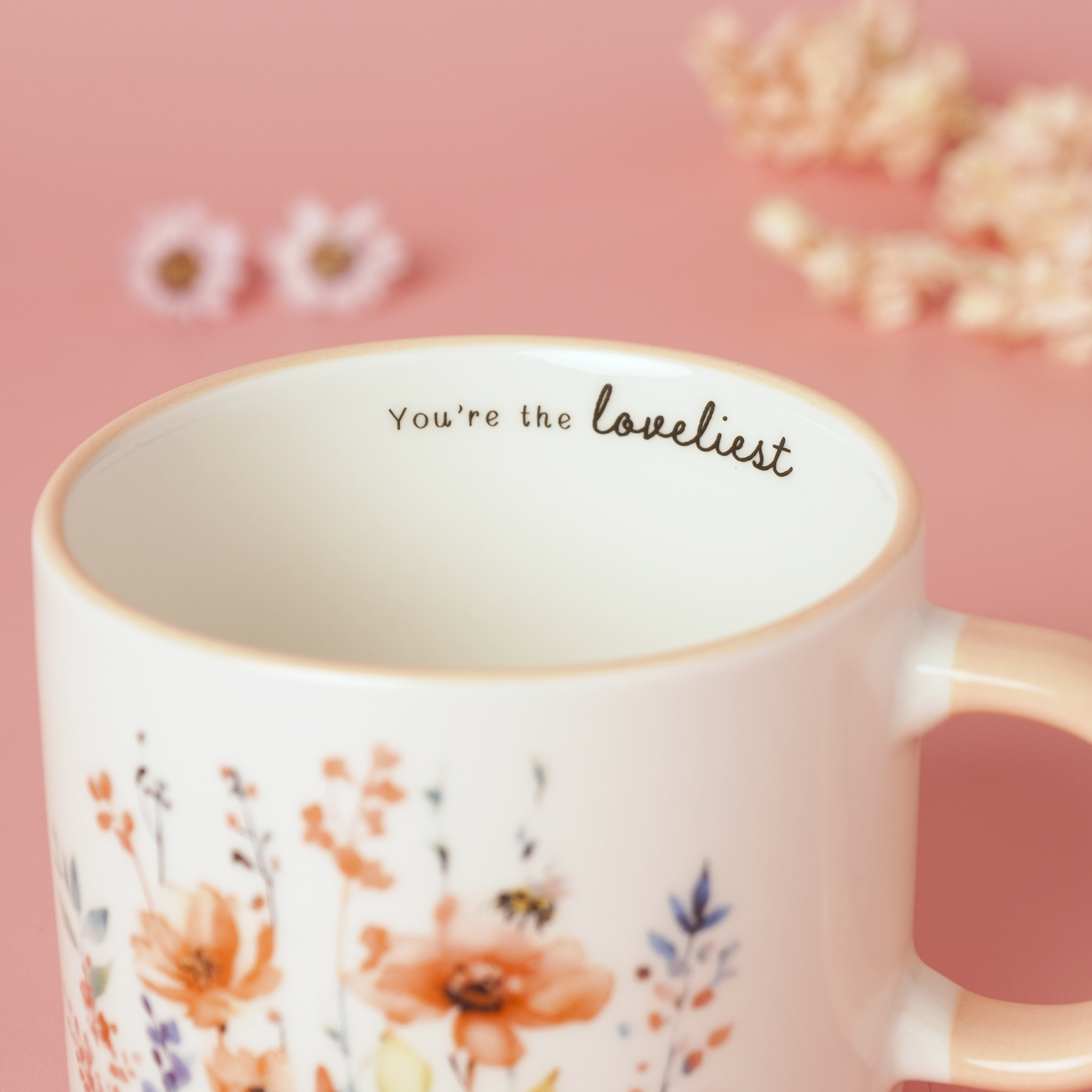 The Cottage Garden Peach Mug - Mum - Image 6