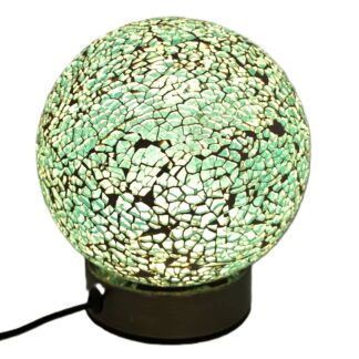 Turkish Mosaic Globe LED Lamp