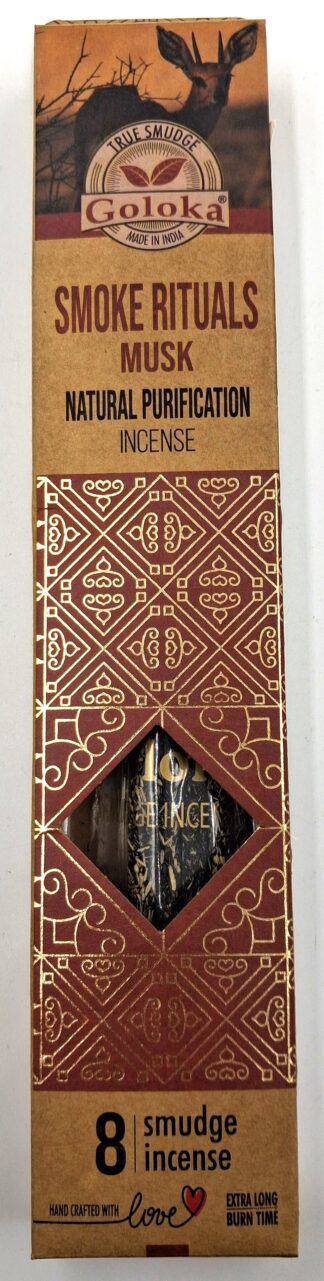Goloka Smoke Rituals White Musk Smudge Incense
