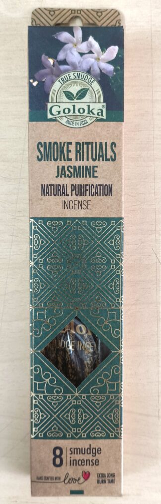 Goloka Smoke Rituals Jasmine Smudge Incense