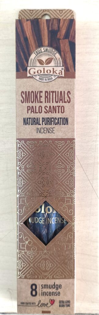 Goloka Smoke Rituals Palo Santo Smudge Incense