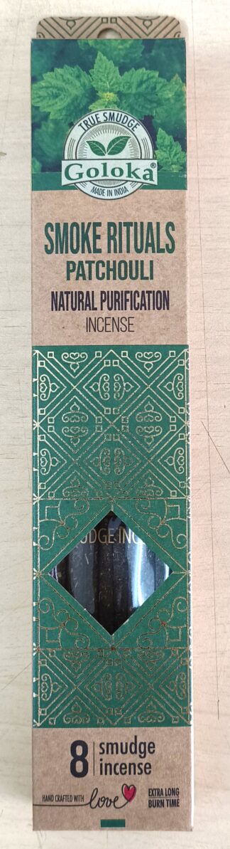 Goloka Smoke Rituals Patchouli Smudge Incense