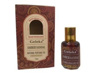 Goloka Amber Sandal Natural Perfume Oil 12 ml
