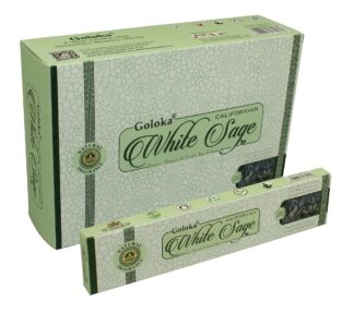 Goloka Popular White Sage 15 grams Incense Pack