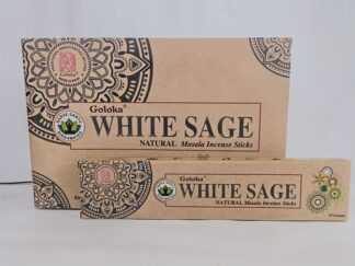 Goloka Natural Masala Incense White Sage 15 gms Incense Pack