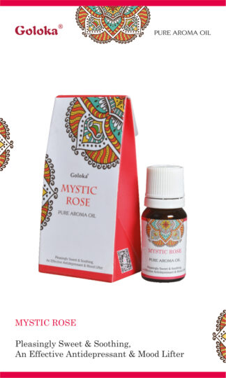 Goloka Mystic Rose Aroma Oil 10 ml Pack