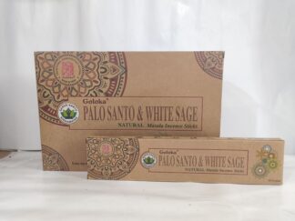 Goloka Natural Masala Incense Palo Santo & White Sage 15 gms Incense Pack