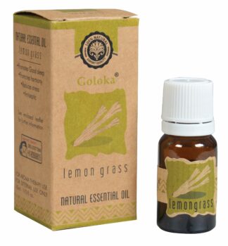 Goloka Lemon Grass Essential Oil 10 ml Pack